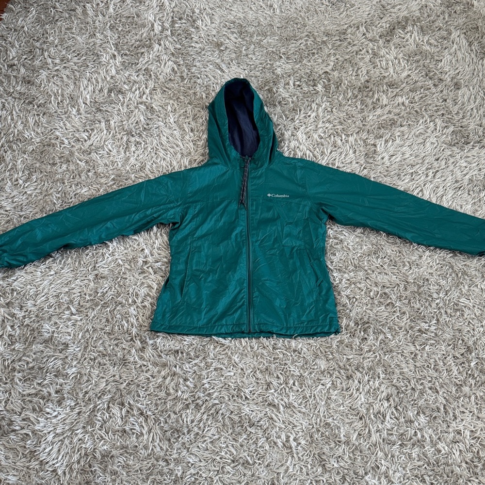 Columbia Green Thermal Hooded Jacket